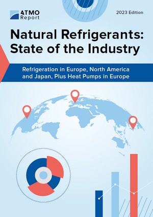 Подготовленный ATMOsphere доклад о состоянии рынка за 2023 год показывает устойчивый рост числа транскритических систем на CO2