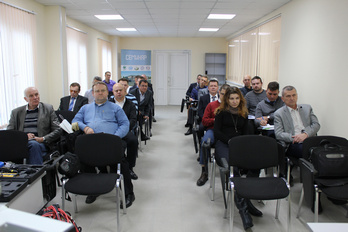 Workshop on organization of manufacture of CO2 refrigerating equipment and presentation of a working model of a CO2 refrigerating unit for a retail food store