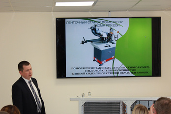 Workshop on organization of manufacture of CO2 refrigerating equipment and presentation of a working model of a CO2 refrigerating unit for a retail food store