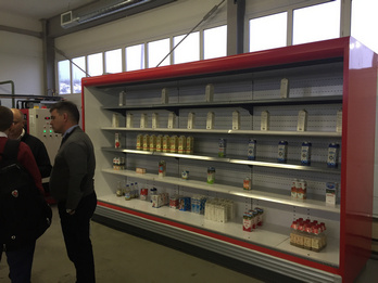 Workshop on organization of manufacture of CO2 refrigerating equipment and presentation of a working model of a CO2 refrigerating unit for a retail food store