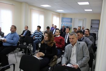 Workshop on organization of manufacture of CO2 refrigerating equipment and presentation of a working model of a CO2 refrigerating unit for a retail food store