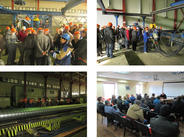 2-day workshop “Training of production engineers for enterprises engaged in production of PU preinsulated pipes” 2-day workshop “Training of production engineers for enterprises engaged in production of PU preinsulated pipes”