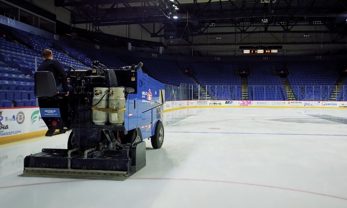 Transcritical CO2 cuts energy use at minor league hockey arena by 55% compared to R22