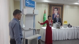 Joint training session in Ashgabat organized by representatives of the Turkmenian Ozone Unit and UNIDO Project for HCFC phase-out in the Russian Federation