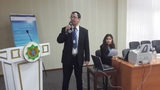 Joint training session in Ashgabat organized by representatives of the Turkmenian Ozone Unit and UNIDO Project for HCFC phase-out in the Russian Federation