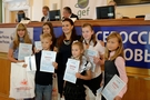 Photos from the Competition events  Contests of the final stage, visit and lectures at the Moscow planetarium, official winners’ awarding ceremony