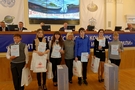 Photos from the Competition events  Contests of the final stage, visit and lectures at the Moscow planetarium, official winners’ awarding ceremony