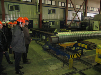 The second day of workshop “Training of production engineers for enterprises engaged in production of PU preinsulated pipes”