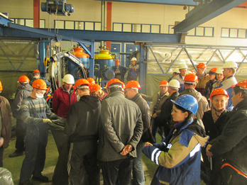 The second day of workshop “Training of production engineers for enterprises engaged in production of PU preinsulated pipes”