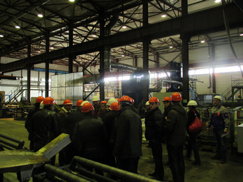 The second day of workshop “Training of production engineers for enterprises engaged in production of PU preinsulated pipes”