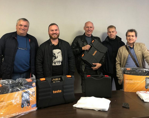 Four service companies in the Murmansk Oblast received tools and equipment for environmentally friendly installation, repair and maintenance of refrigeration systems, for working with alternative refrigerants