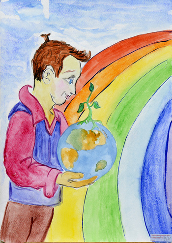 The ozone shield of the planet is in our hands. Let’s protect it! Mikhail KARPINETS, 11 years, Saki